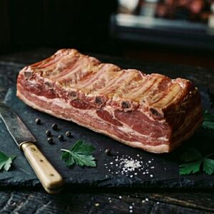Costilla de cerdo ahumada