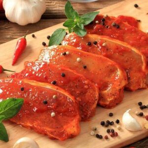 Bistec de cerdo adobado