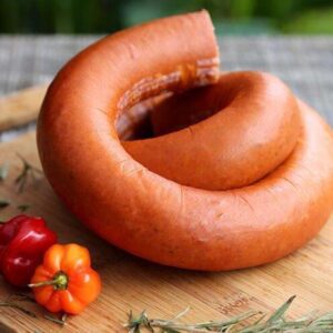 Salchichón de la casa con especias y chile dulce