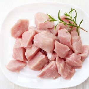 Trocitos de cerdo